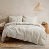 Queen Size Luxury Bedding Bundle: Bespoke French Linen Sheet Set & Duvet Cover Set