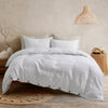 King Size Luxury Bedding Bundle: Bespoke French Linen Sheet Set & Duvet Cover Set