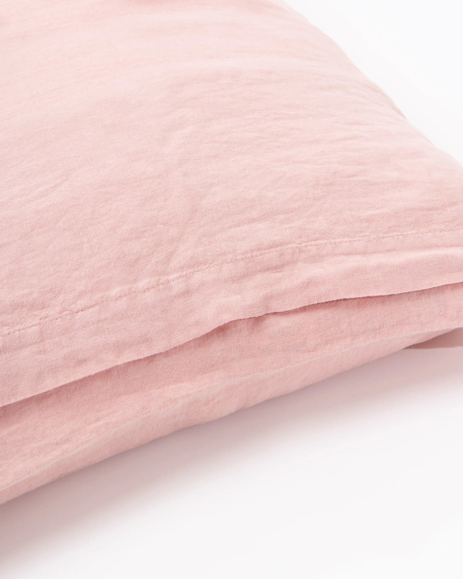 Limited Edition Bespoke Blush Pink: 100% Pure Linen Bed Sheet Set